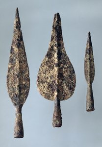 Lance and Javelin Heads, 475-300 aC (bronze)