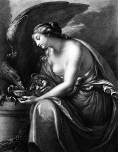 Hebe, gravado por Domenico Cunego