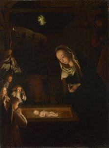 The Nativity at Night, c.1490 (óleo sobre carvalho)