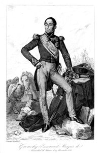 Emmanuel, marquês de Grouchy 1766-1847, general e marechal francês, 1839.