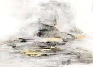 Paisagem Abstrata em Ouro de Gemma Bardot