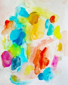 Formas abstratas coloridas de Gemma Bardot