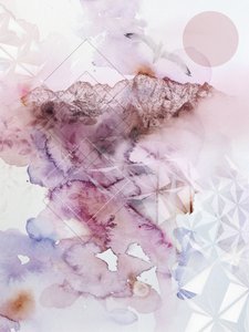Aquarela da Montanha Encanada de Gemma Bardot