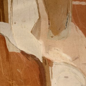 Formas abstratas com tons terrosos de Gemma Bardot