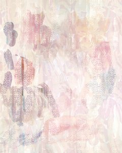 Abstrato floral delicado