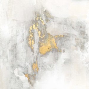 Fluxo abstrato dourado de Gemma Bardot