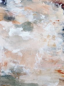 Tons suaves e abstratos da terra de Gemma Bardot