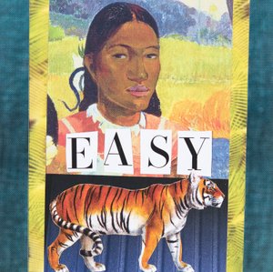 Tigre fácil, 2019 (colagem)