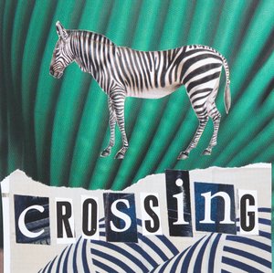 Cruzamento de zebras, 2019 (colagem) de Genevieve French