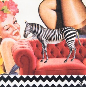 ZigZagZebra (colagem)
