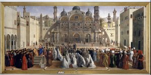 Sermão de São Marcos em uma praça da Alexandria do Egito, 1504-07