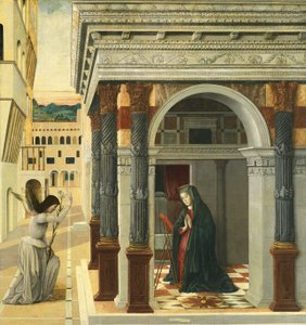 A Anunciação de Gentile Bellini