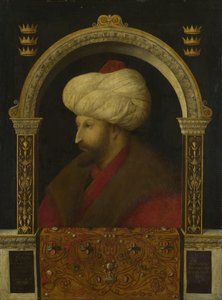 O Sultão Mehmet II de Gentile Bellini