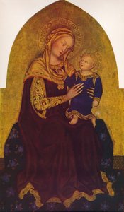 Madonna e criança, c1420 de Gentile da Fabriano