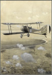 Um Sopwith dando o 