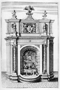 Projeto da fonte, 1664