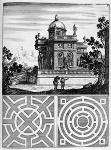 Projeto de casas e jardins, 1664 de Georg Andreas Bockler