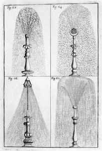 Projeto de fonte ornamental, 1664 de Georg Andreas Bockler