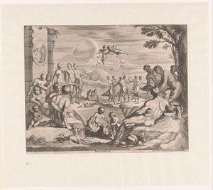 Bacanal Bacchanalia (título no objeto) de Georg Andreas Wolfgang