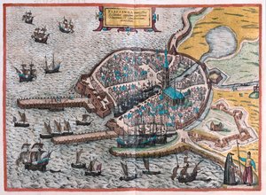 Flenish, Bélgica - em "Civitates Orbis Terrarum" de Georg Braun, Colónia 1617 de Georg Braun