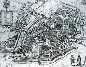 Mapa de Hamburgo, de &39;Cidades do mundo&39;
