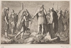 Título vinheta para "Léxico de famílias nobres na Dinamarca, Noruega e os ducados" de Georg Christian Schule