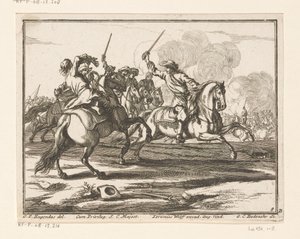 Luta de cavaleiros
Cavaleiros (título da série) de Georg Conrad Bodenehr