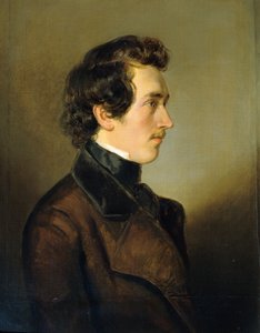 O pintor Leopold Brunner, o Velho mais jovem