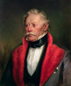 Johann Joseph Wenzel, Conde Radetzky (1766-1858) Governador dos territórios lombardo-venezianos em meados dos anos 1800