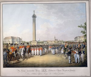 Tableau de l "Armee Royale de Hanover, de" Tableau des Armees de l "Europe", de Luwig Von Kleist, c.1828-1845