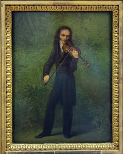 Retrato de Niccolò Paganini 1782-1840, 1830-1831