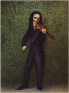 Retrato de Niccolo Paganini