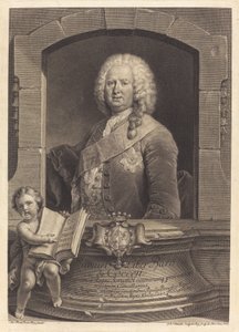 Samuel Liber Baro de Cocceji de Georg Friedrich Schmidt after Jean Pesne