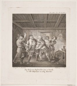Ilustração para Comédias de Holberg de Georg Haas