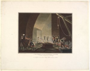 Interior de uma fundição de ferro de Georg Haas