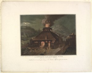 Um edifício de uma fundição de ferro de Georg Haas
