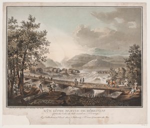 Vista de parte de Hönefoss de Georg Haas