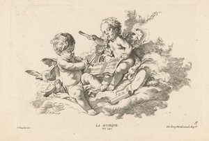 Muziek Música (título no objeto) Livro de Artes (título da série) de Georg Leopold Hertel