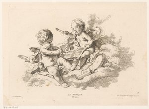 Muziek Música (título no objeto) Livro de Artes (título da série) de Georg Leopold Hertel