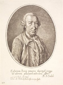 Retrato de Barthold Johan Lodde, tradutor