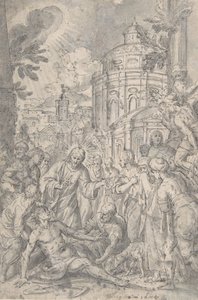 A Criação da Juventude de Naim, final do século XVI e início do século XVII. de Georg Pecham