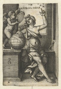 Astronomia
Astrologia (título sobre o objecto)
Sete Artes Liberais (título da série) de Georg Pencz