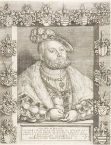 Eleitor João Frederico, o Magnânimo da Saxônia de Georg Pencz