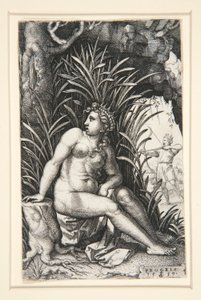 Prócris e Céfalo, da série As heroínas gregas de Georg Pencz