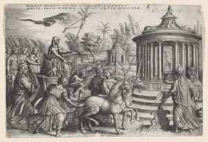 O triunfo da castidade sobre o amor, dos triunfos de Petrarca.