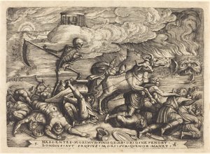 O triunfo da morte de Georg Pencz