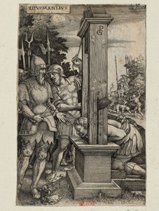 Tito Mânlio, c.1535 de Georg Pencz