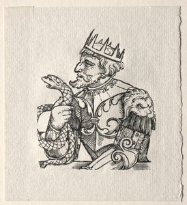 Tiranos do Antigo Testamento: Antíoco. de Georg Pencz