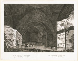 A Grande Gruta do Castelo de Heidelberg de Georg Primavesi, after Peter Speeth
