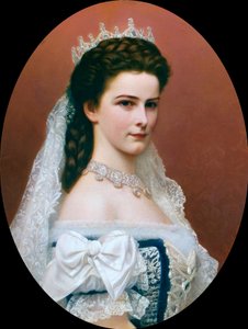Retrato da imperatriz Elisabeth da Áustria (Sissi) (1837 - 1898) (pintura)